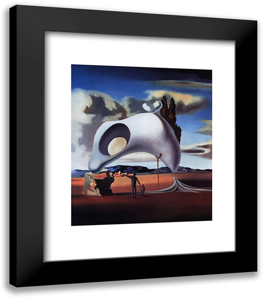 Atavistic Vestiges After the Rain, c.1934 15x18 Black Modern Wood Framed Art Print Poster by Dali, Salvador