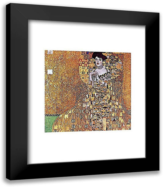 Portrait of Adele Bloch-Bauer I, 1907 15x18 Black Modern Wood Framed Art Print Poster by Klimt, Gustav