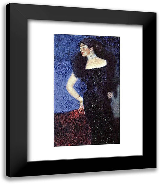 Portrait of Rose von Rosthorn-Friedmann 15x18 Black Modern Wood Framed Art Print Poster by Klimt, Gustav
