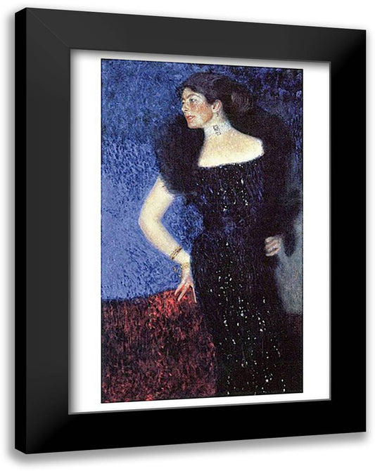 Portrait of Rose von Rosthorn-Friedmann 17x23 Black Modern Wood Framed Art Print Poster by Klimt, Gustav