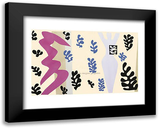 The Knife Thrower, plate XV from "Jazz", 1943 18x15 Black Modern Wood Framed Art Print Poster by Matisse, Henri