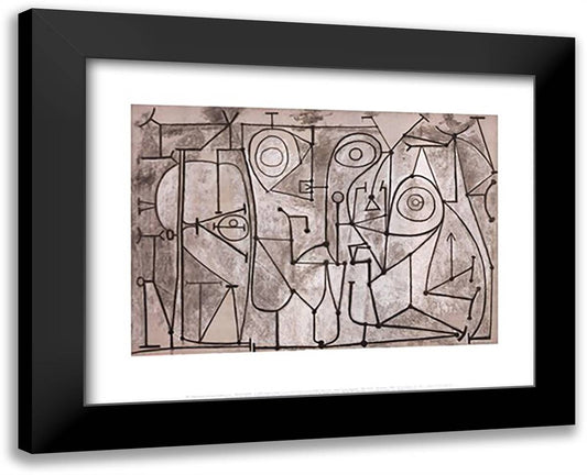 The Kitchen, 1948 18x15 Black Modern Wood Framed Art Print Poster by Picasso, Pablo