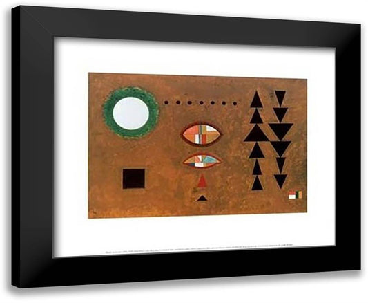 White White, c.1929 18x15 Black Modern Wood Framed Art Print Poster by Kandinsky, Wassily