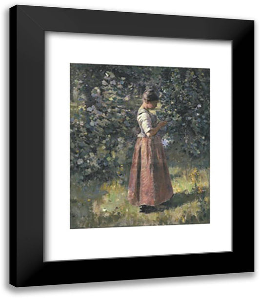 In the Grove, c. 1888 15x18 Black Modern Wood Framed Art Print Poster by Robinson, Theodore