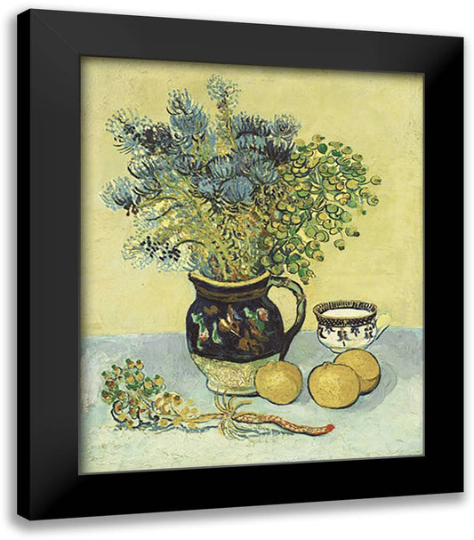Still Life, 1888 15x18 Black Modern Wood Framed Art Print Poster by Van Gogh, Vincent