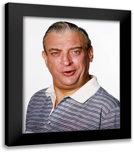 Rodney Dangerfield 24x28 Black Modern Wood Framed Art Print Poster