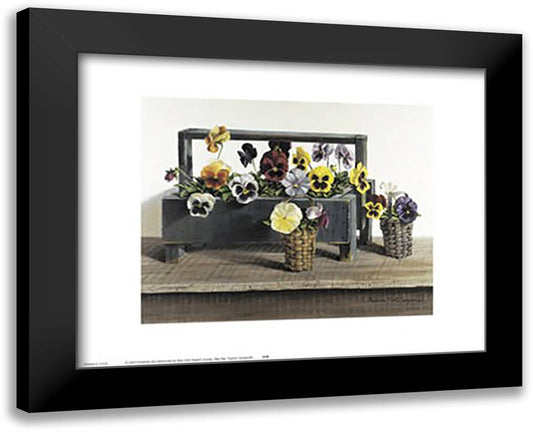 May Day 18x15 Black Modern Wood Framed Art Print Poster by Campanelli, Pauline Eble