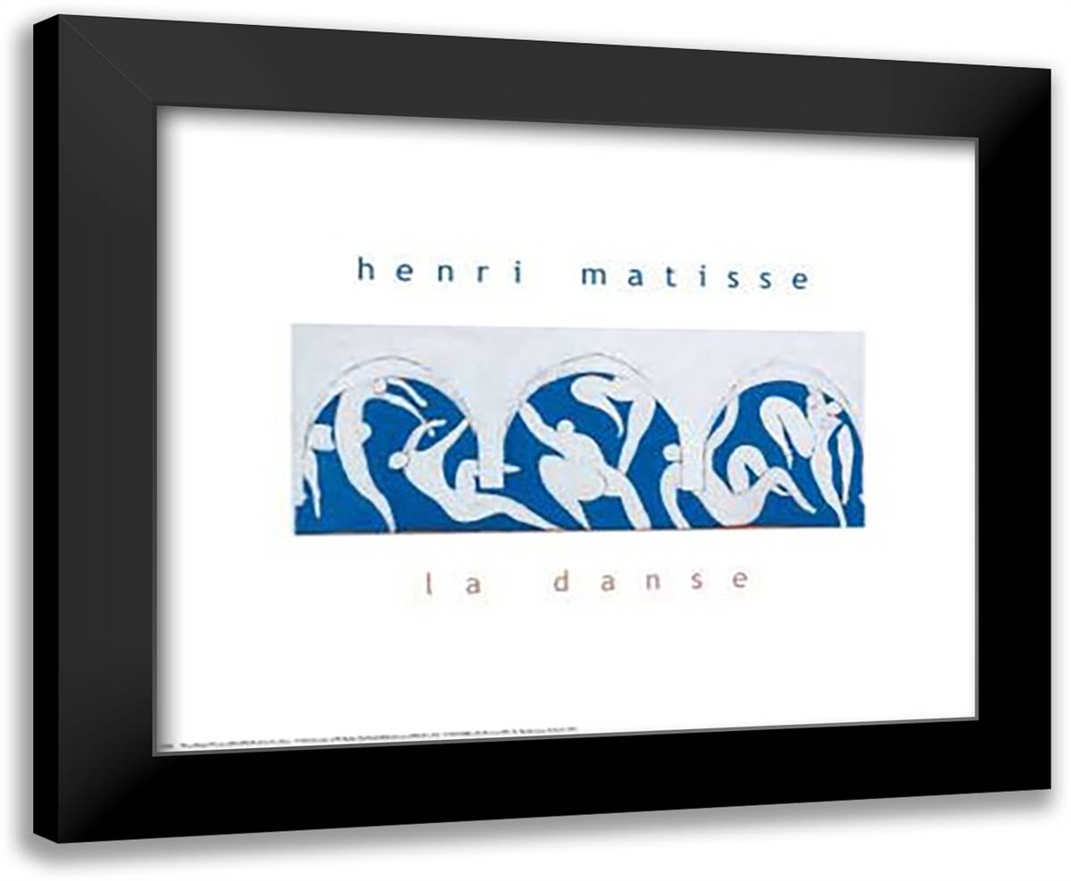 Sketch for Dance 18x15 Black Modern Wood Framed Art Print Poster by Matisse, Henri
