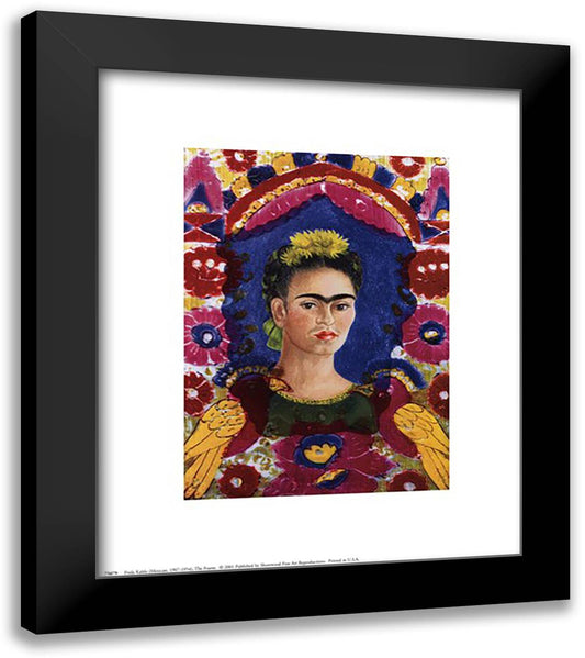 The Frame 12x14 Black Modern Wood Framed Art Print Poster by Kahlo, Frida