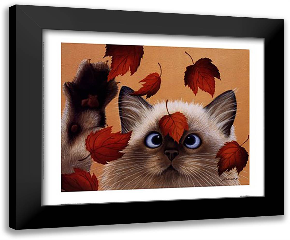 Erin Martin 16x14 Black Modern Wood Framed Art Print Poster by Herrero, Lowell
