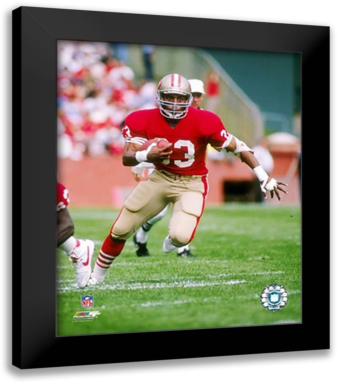 Roger Craig - 1988 Action 12x14 Black Modern Wood Framed Art Print Poster