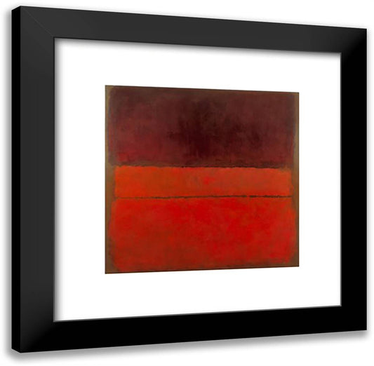 Untitled, 1959 24x20 Black Modern Wood Framed Art Print Poster by Rothko, Mark