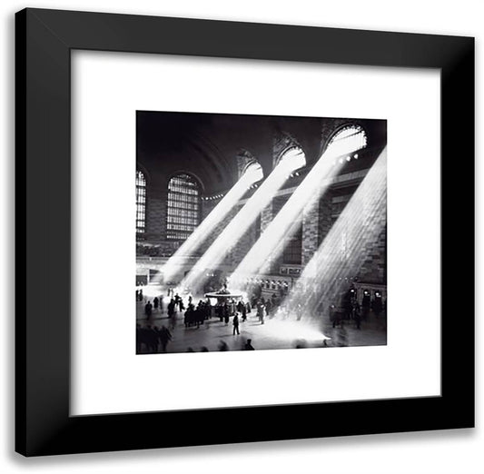 Grand Central Station 20x24 Black Modern Wood Framed Art Print Poster
