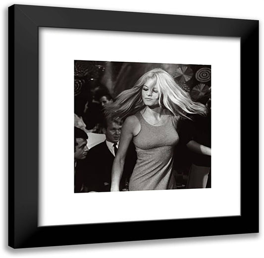 Bridget Bardot - The Real Thing 24x20 Black Modern Wood Framed Art Print Poster