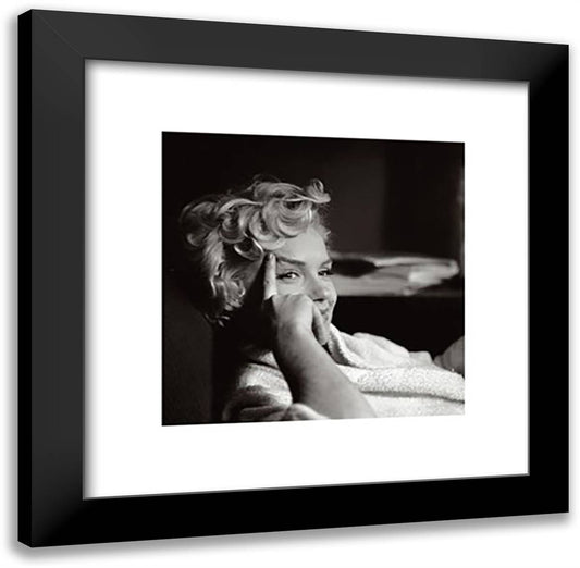 Marilyn Monroe 20x20 Black Modern Wood Framed Art Print Poster by Erwitt, Elliott