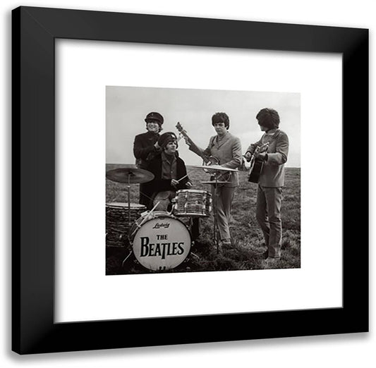 The Beatles- Salisbury Plain 20x20 Black Modern Wood Framed Art Print Poster