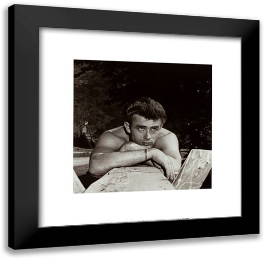 James Dean- Giant 20x20 Black Modern Wood Framed Art Print Poster