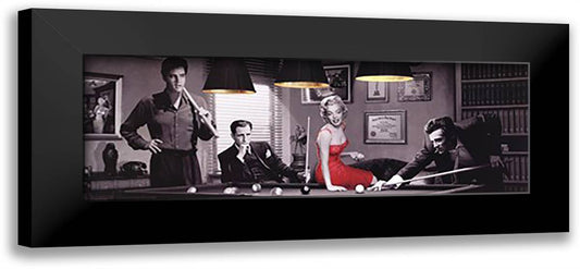 Legal Action 40x16 Black Modern Wood Framed Art Print Poster by Consani, Chris