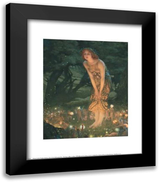 Midsummer Eve, c.1908 15x18 Black Modern Wood Framed Art Print Poster by Hughes, Edward Robert