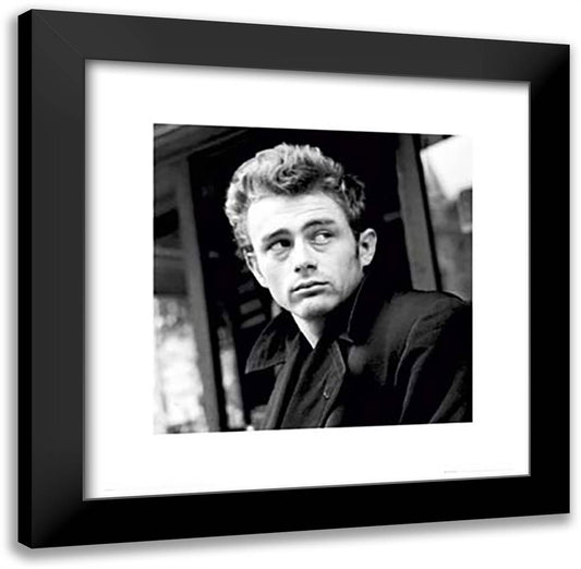 James Dean: Dream 20x20 Black Modern Wood Framed Art Print Poster by Schatt, Roy