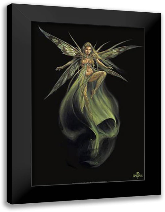 Alchemy Gothic - Absinthe Fairy 26x38 Black Modern Wood Framed Art Print Poster