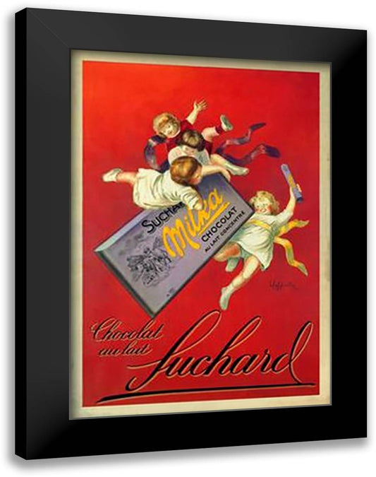 Chocolat Suchard 28x36 Black Modern Wood Framed Art Print Poster by Cappiello, Leonetto