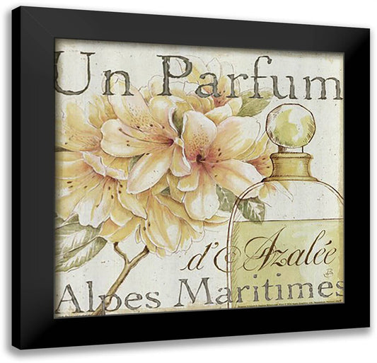 Fleurs and Parfum III 14x14 Black Modern Wood Framed Art Print Poster by Brissonnet, Daphne