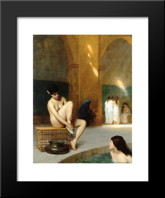 Nude Woman 20x24 Black Modern Wood Framed Art Print Poster by Gerome, Jean Leon