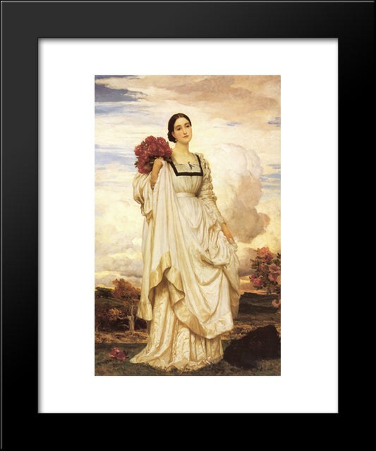 The Countess Brownlow 20x24 Black Modern Wood Framed Art Print Poster by Leighton, Frederic