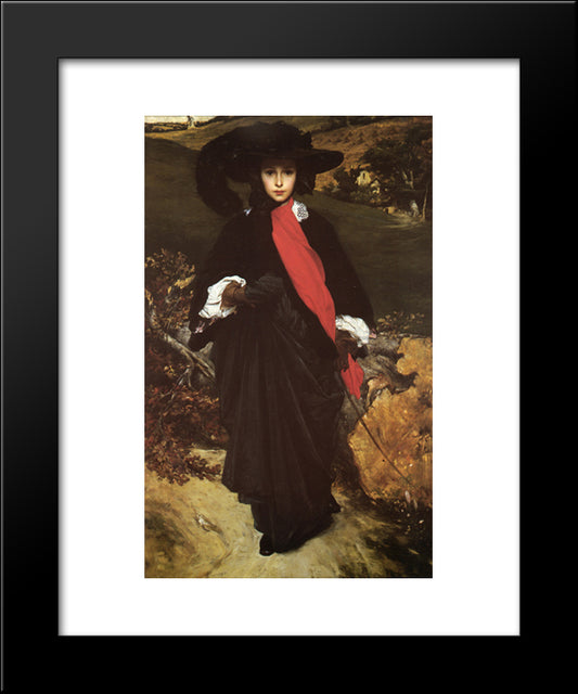 May Sartoris 20x24 Black Modern Wood Framed Art Print Poster by Leighton, Frederic