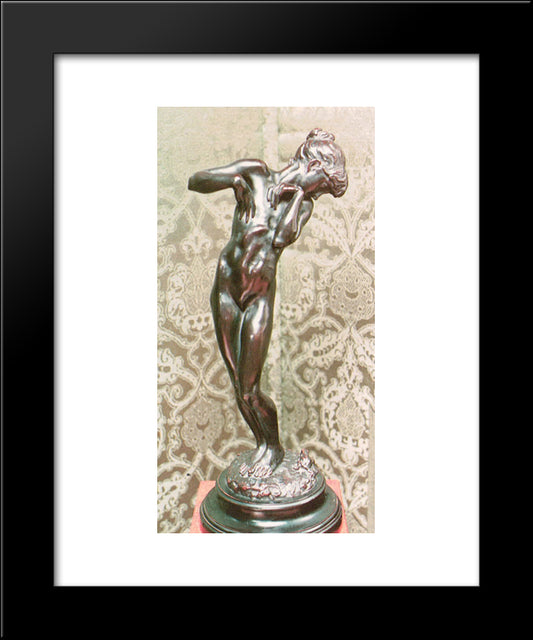 Young Girl 20x24 Black Modern Wood Framed Art Print Poster by Leighton, Frederic