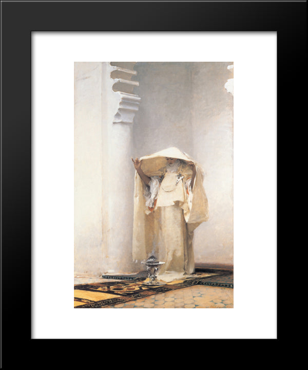 Fumee D'Ambris Gris 20x24 Black Modern Wood Framed Art Print Poster by Sargent, John Singer