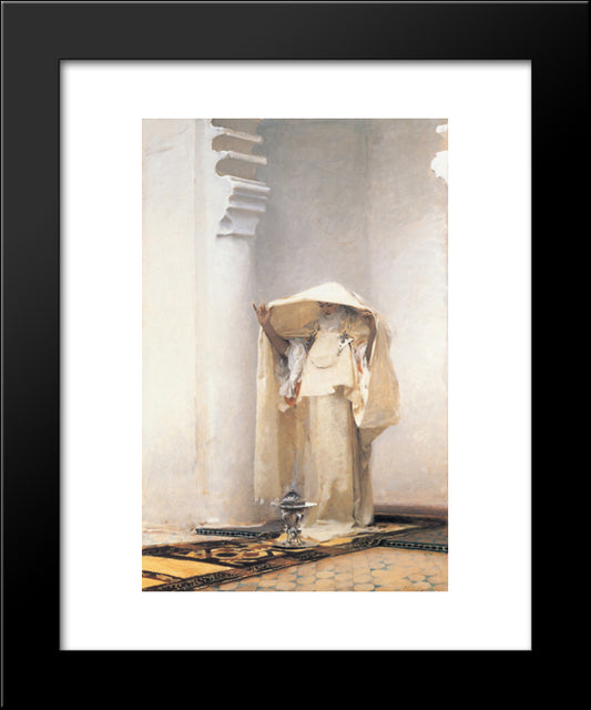 Fumee D'Ambris Gris 20x24 Black Modern Wood Framed Art Print Poster by Sargent, John Singer