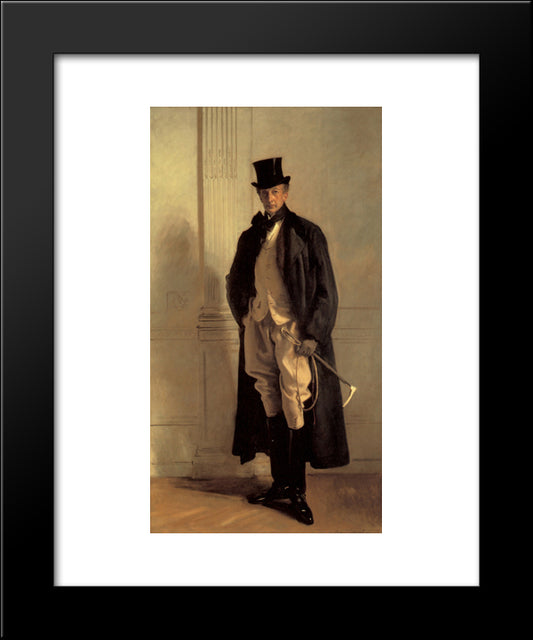 Lord Ribblesdale 20x24 Black Modern Wood Framed Art Print Poster by Sargent, John Singer