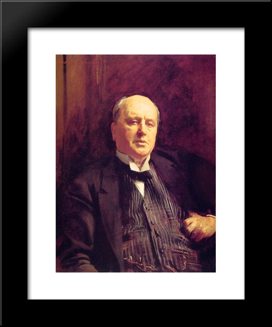 Henry James 20x24 Black Modern Wood Framed Art Print Poster by Sargent, John Singer