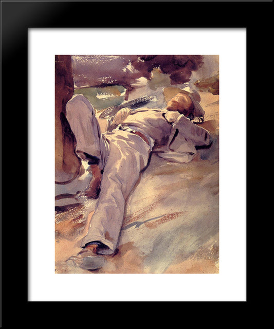 Pater Harrison 20x24 Black Modern Wood Framed Art Print Poster by Sargent, John Singer