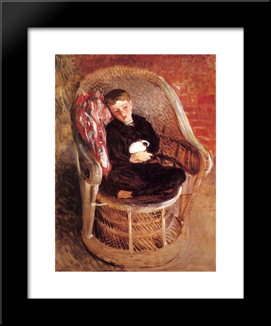 Portrait Of Gordon Fairchild 20x24 Black Modern Wood Framed Art Print Poster by Sargent, John Singer