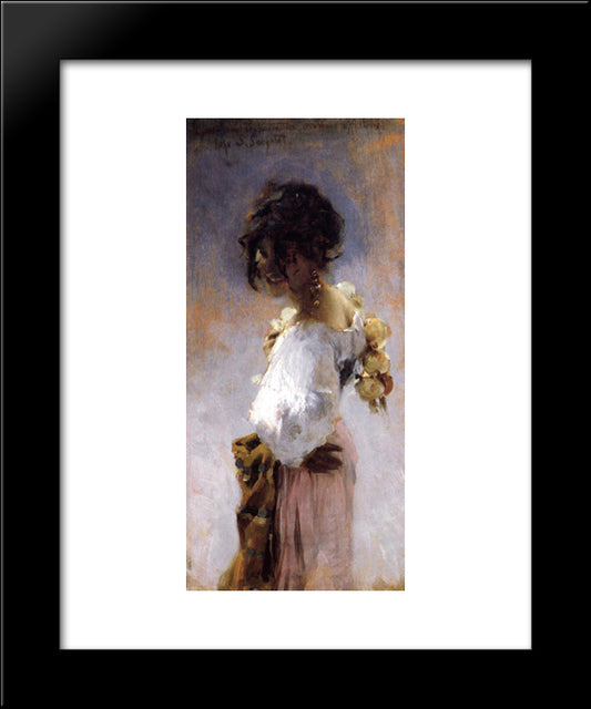 Rosina 20x24 Black Modern Wood Framed Art Print Poster by Sargent, John Singer