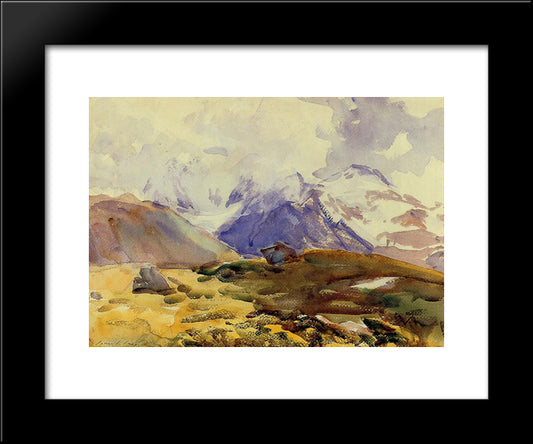 The Simplon 20x24 Black Modern Wood Framed Art Print Poster by Sargent, John Singer