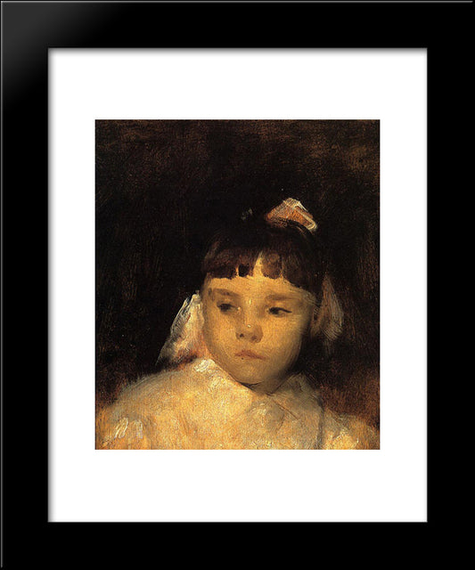 Violet Sargent 20x24 Black Modern Wood Framed Art Print Poster by Sargent, John Singer