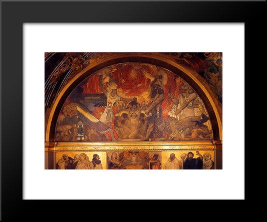 Israelites Oppressed 20x24 Black Modern Wood Framed Art Print Poster by Sargent, John Singer
