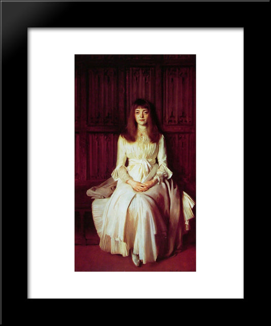 Miss Elsie Palmer 20x24 Black Modern Wood Framed Art Print Poster by Sargent, John Singer