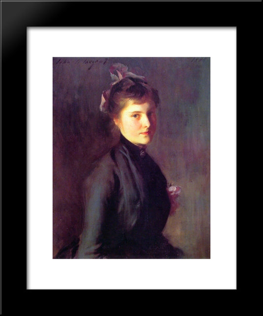 Violet 20x24 Black Modern Wood Framed Art Print Poster by Sargent, John Singer