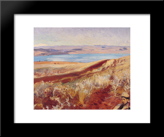 The Dead Sea 20x24 Black Modern Wood Framed Art Print Poster by Sargent, John Singer