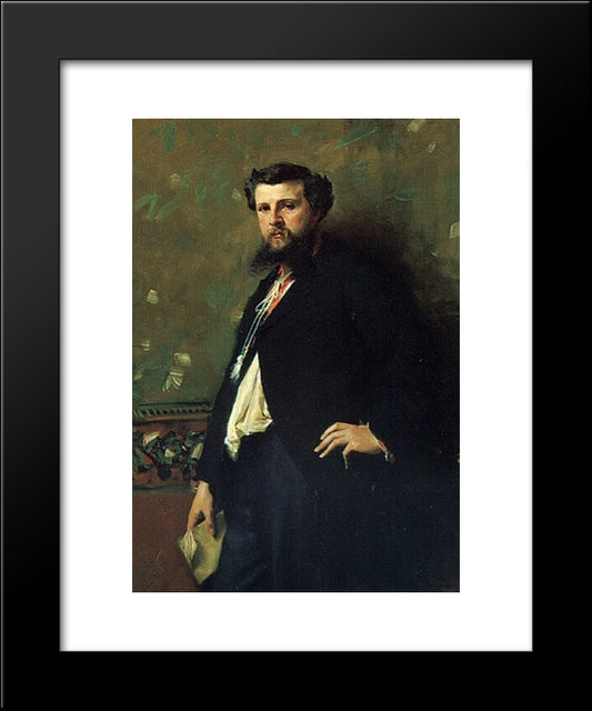 Edouard Pailleron 20x24 Black Modern Wood Framed Art Print Poster by Sargent, John Singer