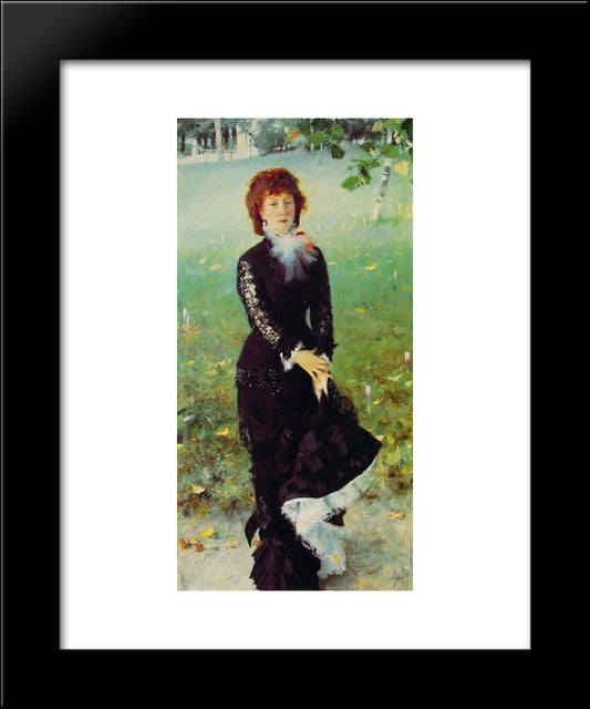 Madame Edouard Pailleron 20x24 Black Modern Wood Framed Art Print Poster by Sargent, John Singer