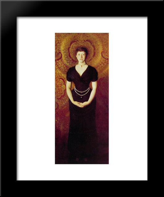 Isabella Stewart Gardner 20x24 Black Modern Wood Framed Art Print Poster by Sargent, John Singer