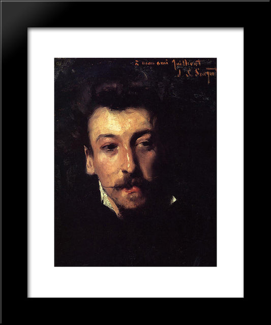Eugene Juillerat 20x24 Black Modern Wood Framed Art Print Poster by Sargent, John Singer