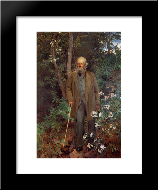 Frederick Law Olmsted 20x24 Black Modern Wood Framed Art Print Poster by Sargent, John Singer