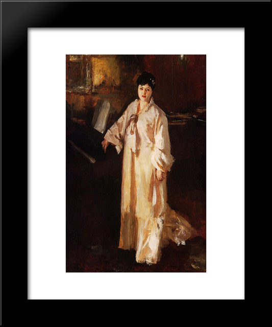 Judith Gautier 20x24 Black Modern Wood Framed Art Print Poster by Sargent, John Singer